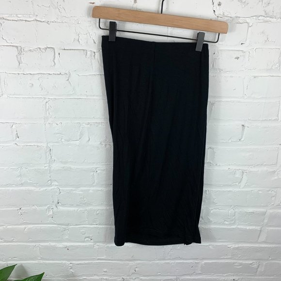 Topshop Straight Pencil Skirts Black Size 2 - Picture 2 of 4